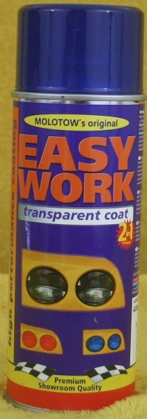 Easy Work. tranparent coat, blue, 400ml